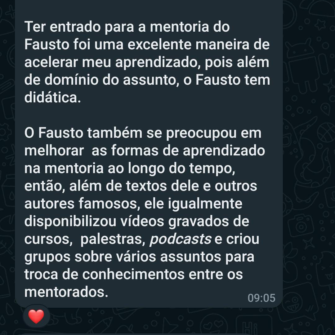 Depoimento de aluno 3